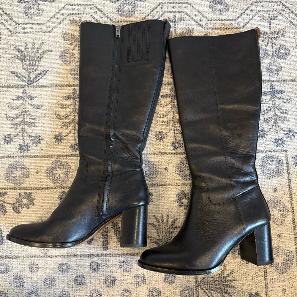 Madewell The Selina Tall Knee Leather Boot